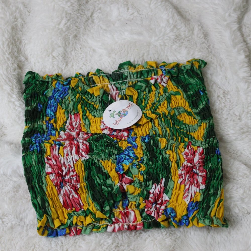 Island Paradise Tubetop -- Medium -- NWT